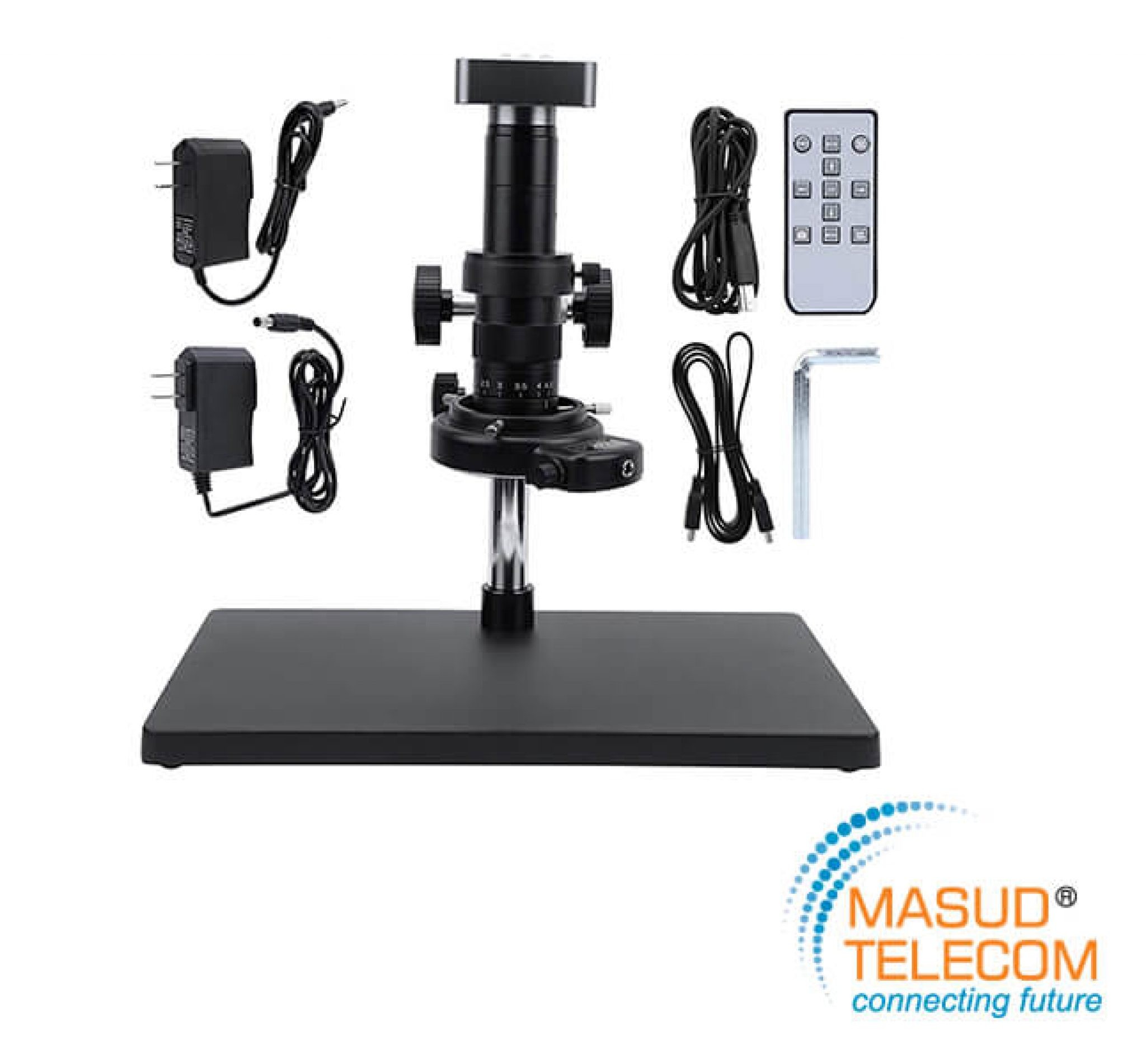 Microscope Camera, AC100‑240V 1920 x 1080 2K USB Output 48MP Large