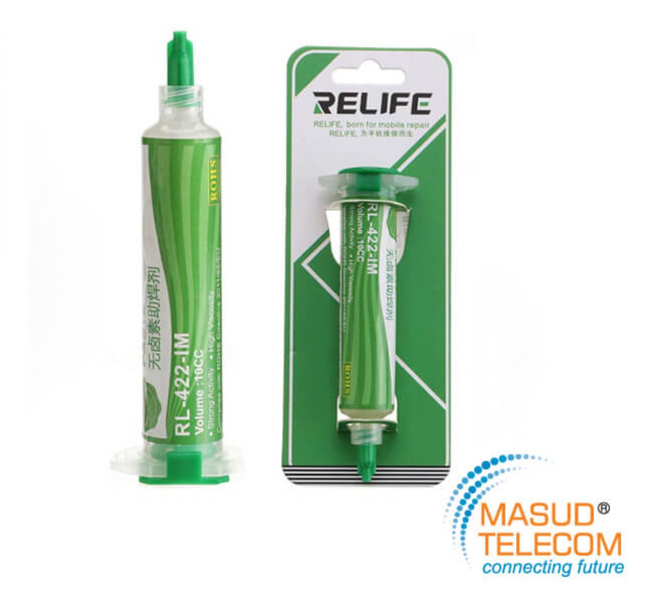 RELIFE RL422IM Soldering Paste 10 cm3 capacity