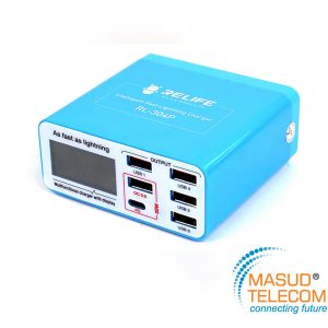 Smart Digital Display 6-Port Charger