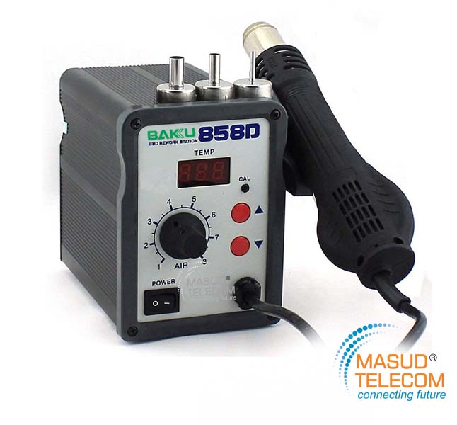BK-858D SMD Brushless Heat Gun Hot Air Rework Soldering Station 700W
